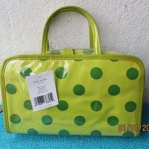 new KATE SPADE COSMETIC TRAVEL BAG